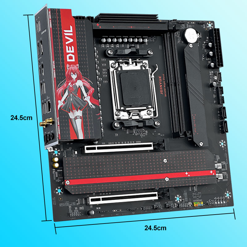JGINYUE B650M NIGHT DEVIL Desk - огляд і ціна X870E Atx Motherboard