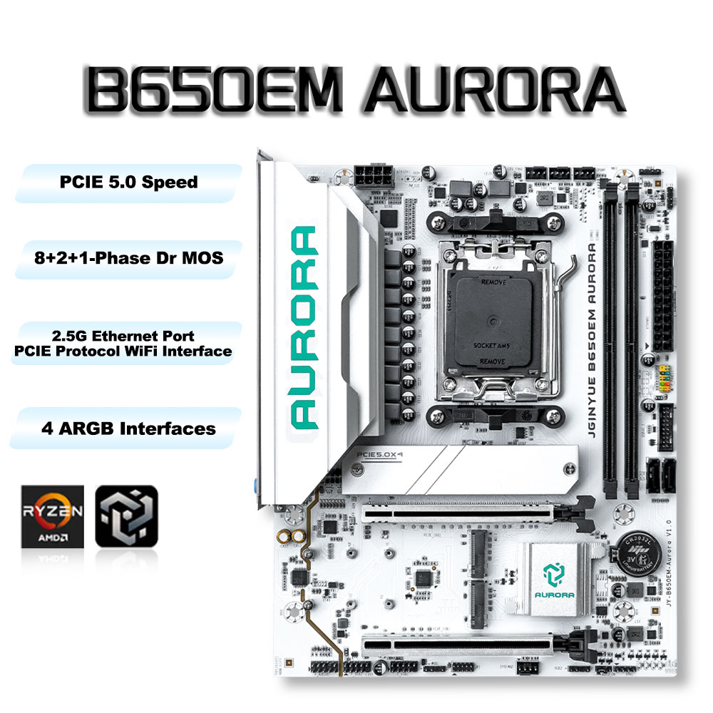 Gaming B650 MATX AMD AM5 DDR5  - огляд і ціна Am5 Micro Atx Pcie 5.0 Motherboard