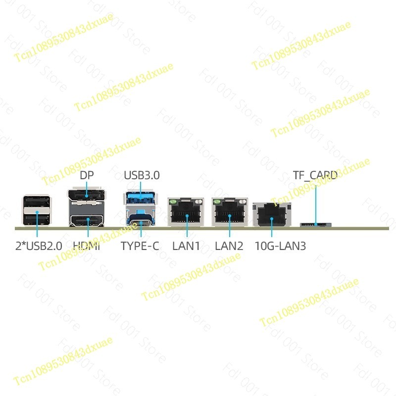 Motherboard Dual 2.5G 10G SFP  - огляд і ціна Mini Itx Dual 2.5G Nas Motherboard