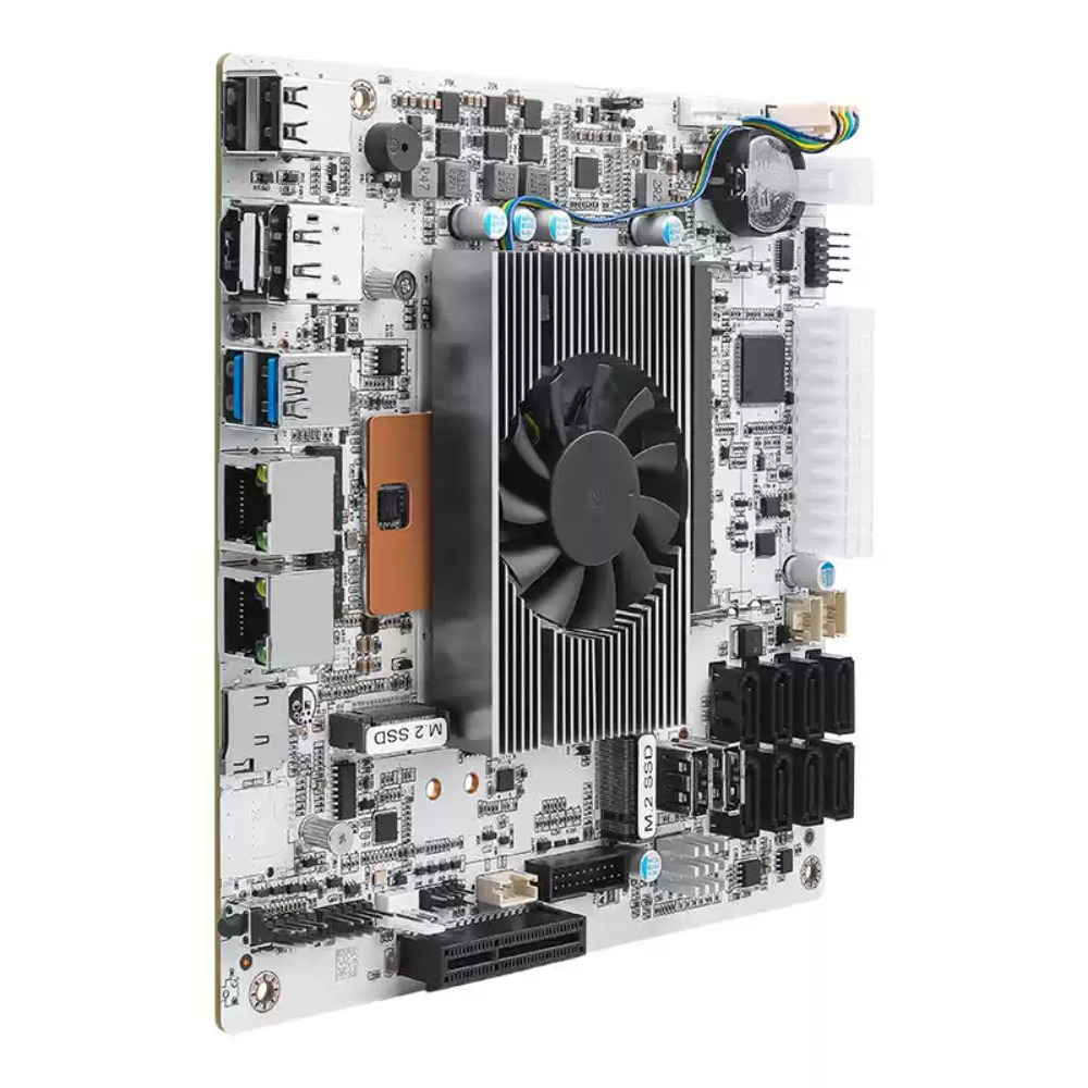Mini‑ITX White M11 NAS Motherb - огляд і ціна Mini Itx Dual 2.5G Nas Motherboard