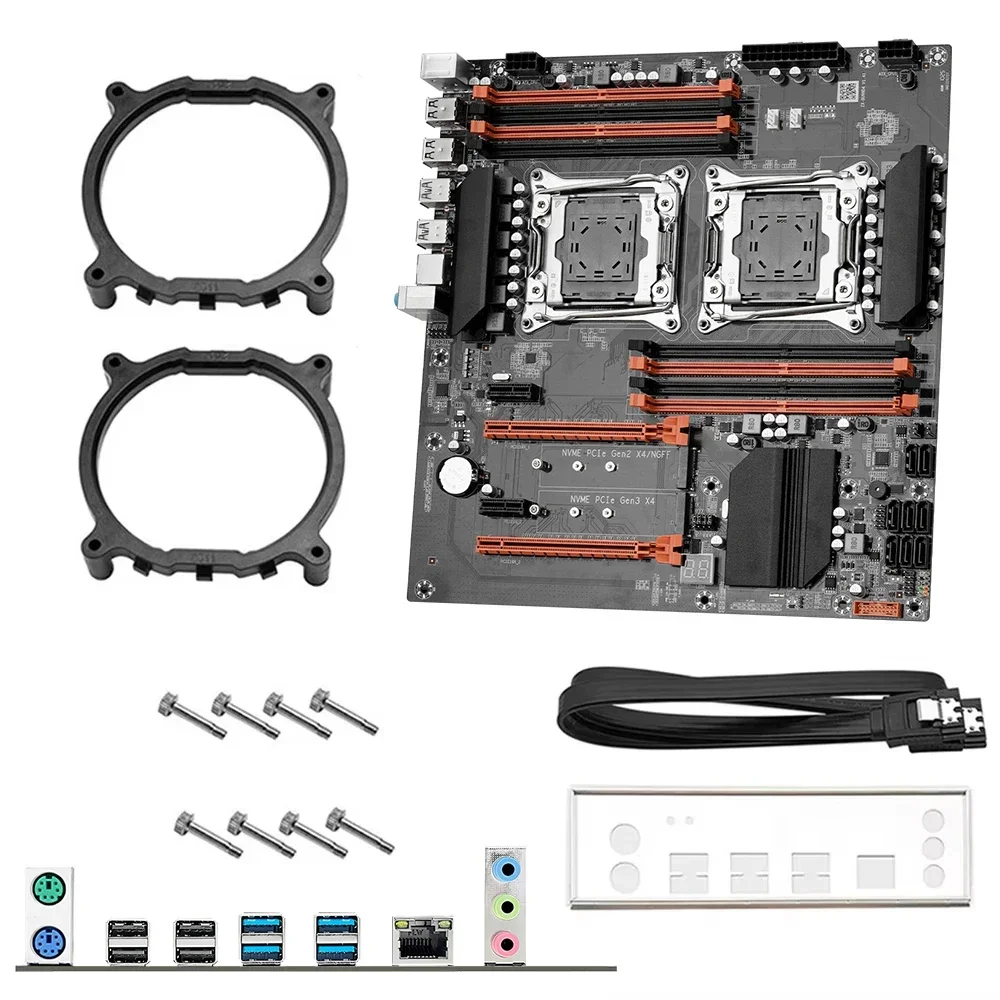 SOYO X99 Dual CPU Gaming Mothe - огляд і ціна Dual Lga2011-3 Server Motherboard Combo