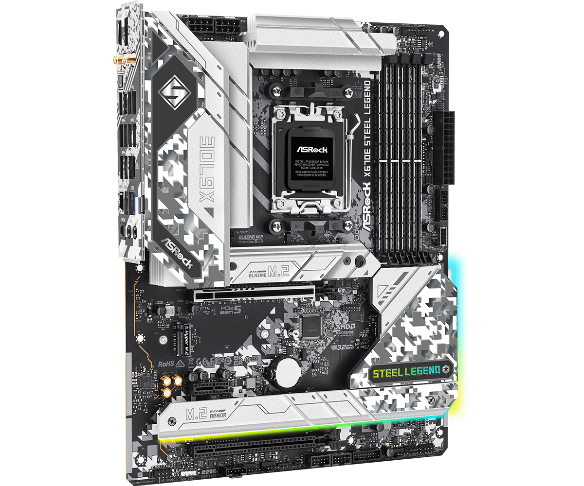 ASROCK X670E STEEL LEGEND X670 - огляд і ціна X870E Atx Motherboard