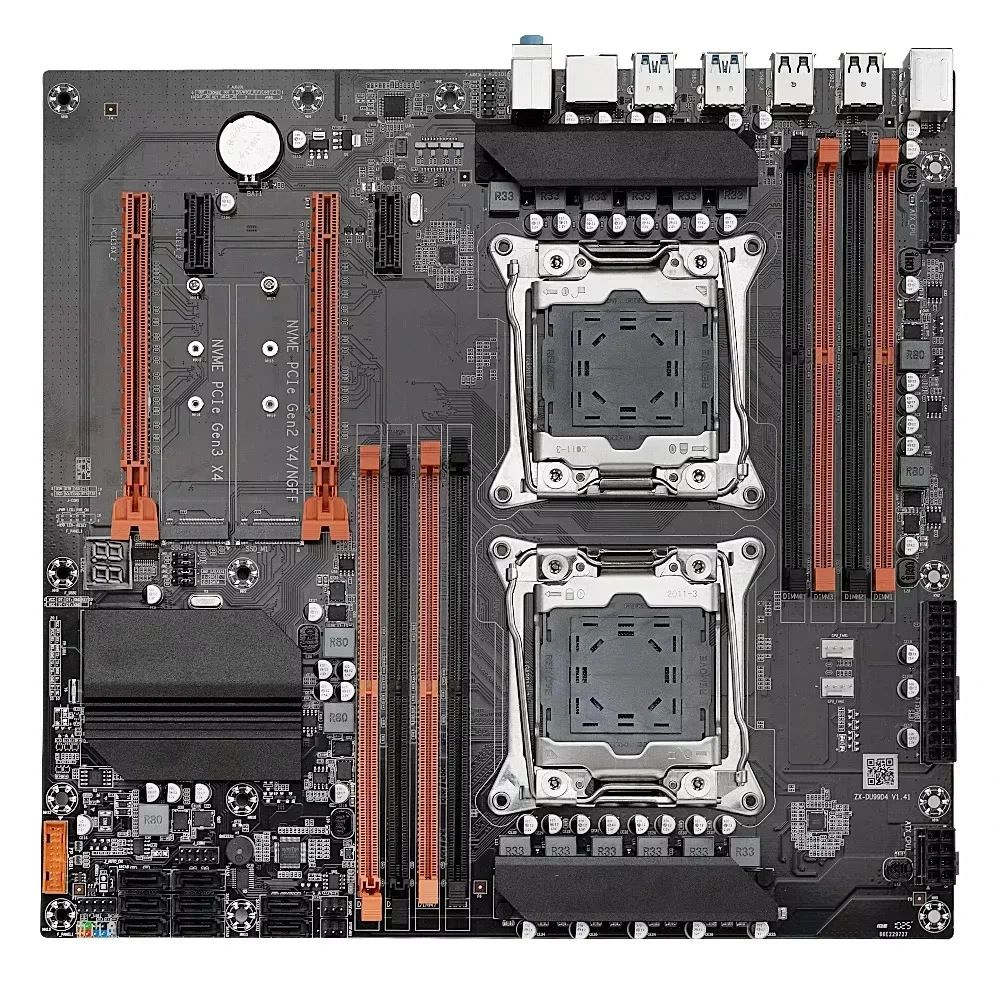 X99 Dual CPU SOYO Gaming Mothe - огляд і ціна Dual Lga2011-3 Server Motherboard Combo
