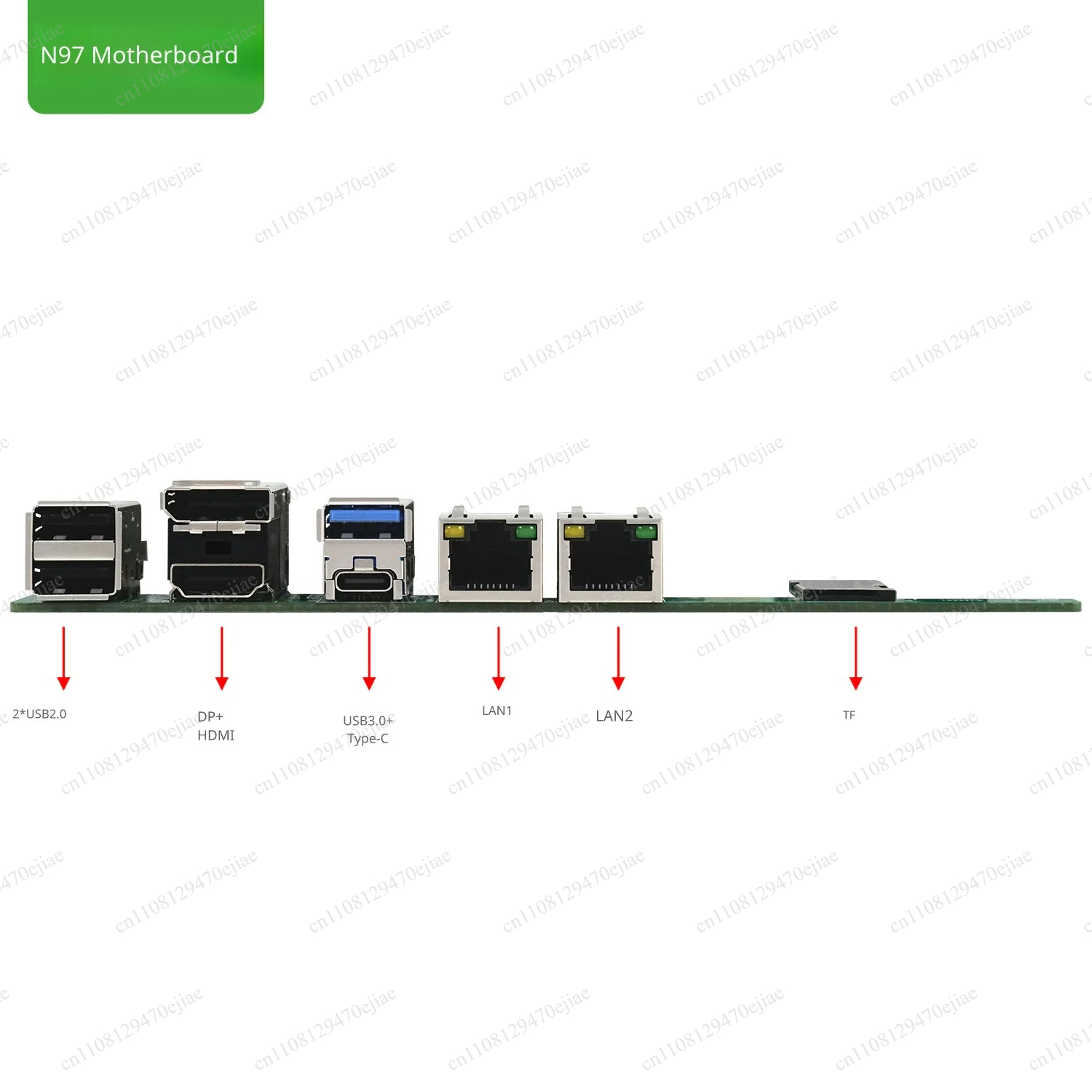 SZBOX N97 NAS Motherboard - In - огляд і ціна Mini Itx Dual 2.5G Nas Motherboard