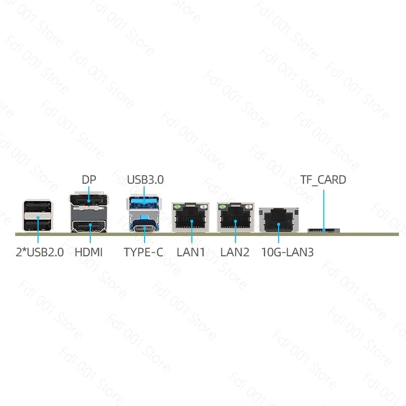 Motherboard Dual 2.5G 10G SFP  - огляд і ціна Mini Itx Dual 2.5G Nas Motherboard